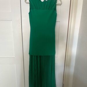 Chic Green Midi Dress